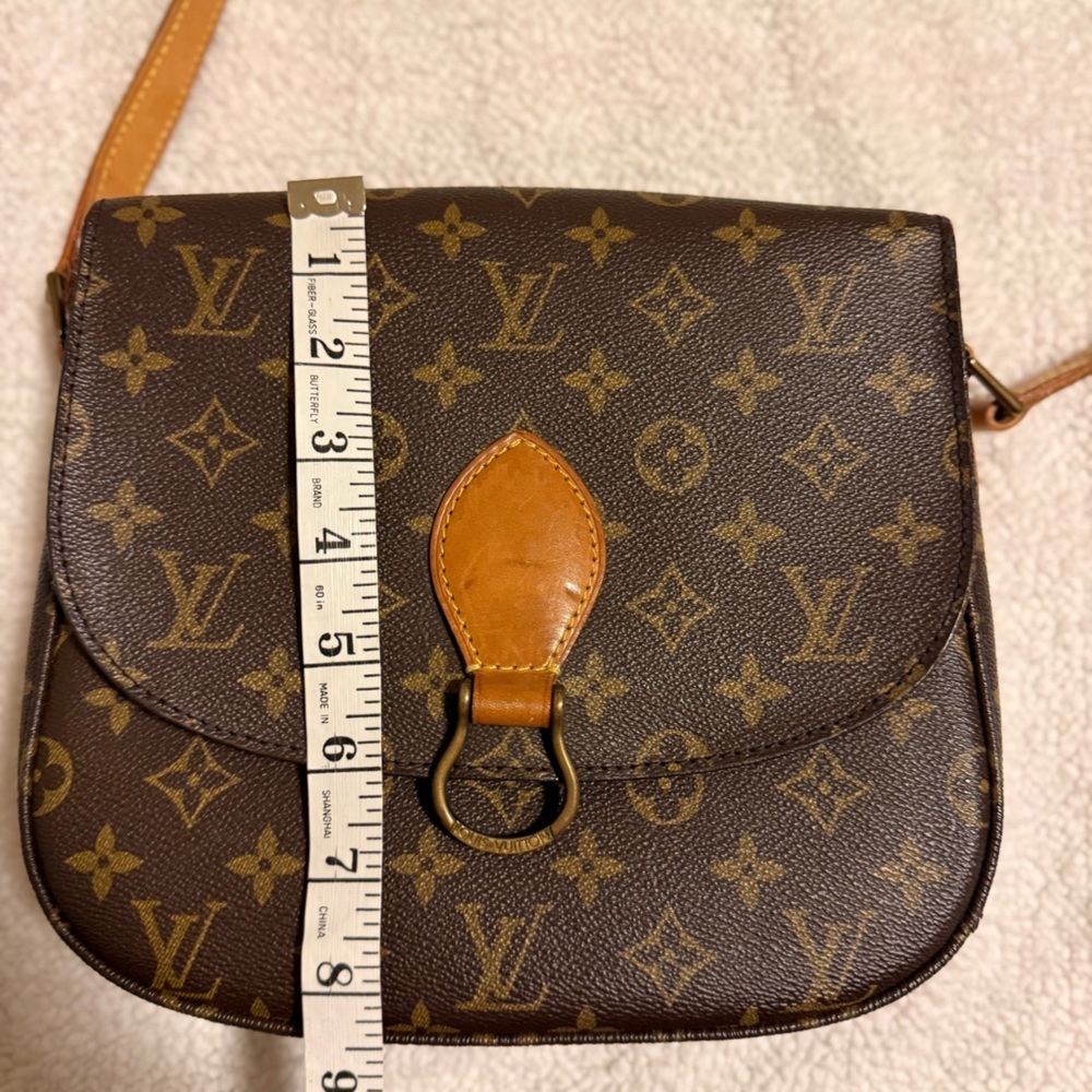 Louis Vuitton Monogram St. Cloud GM Crossbody Bag Purse Vintage LV Brown - Picture 11 of 16